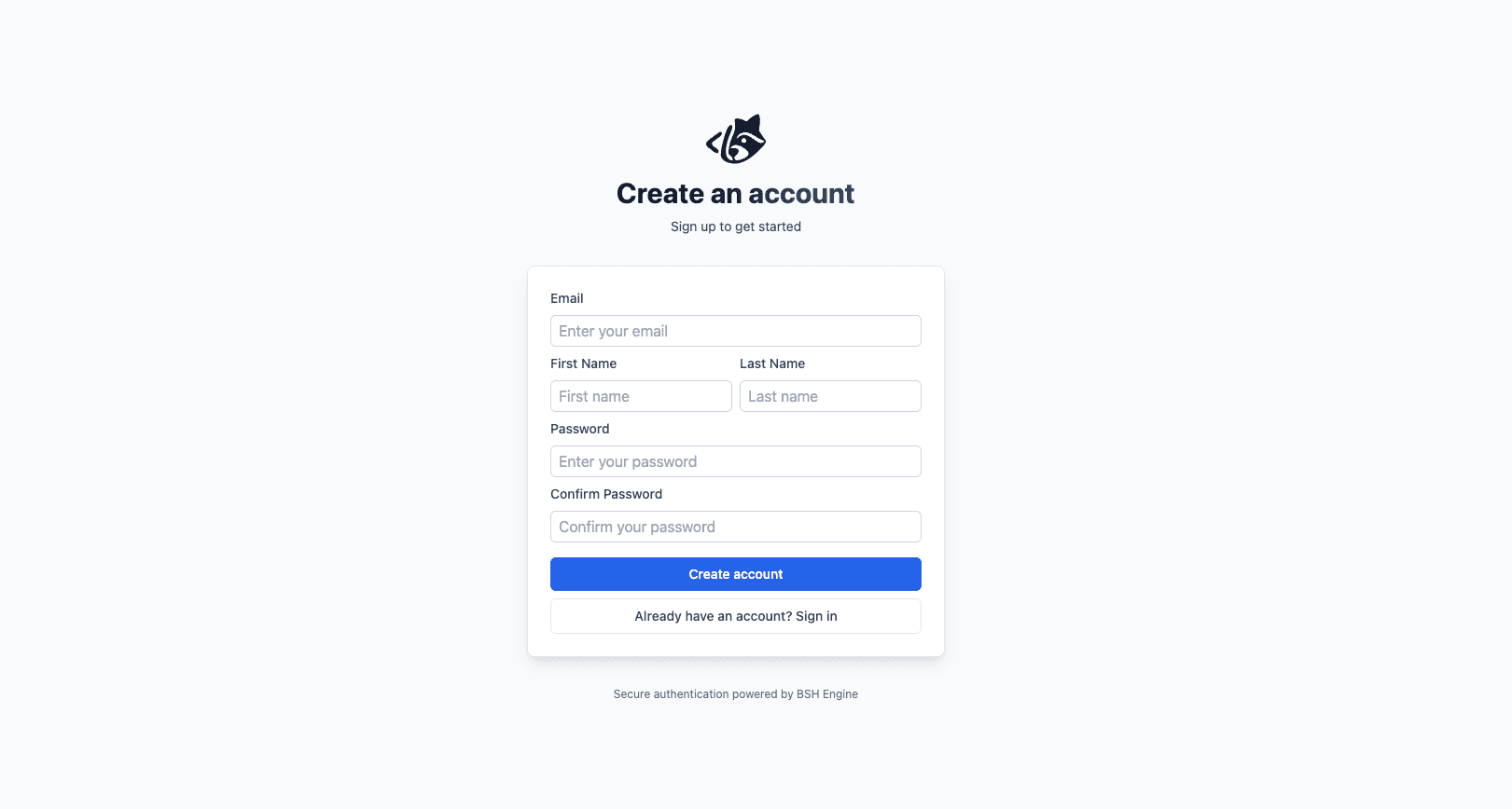 Register Page