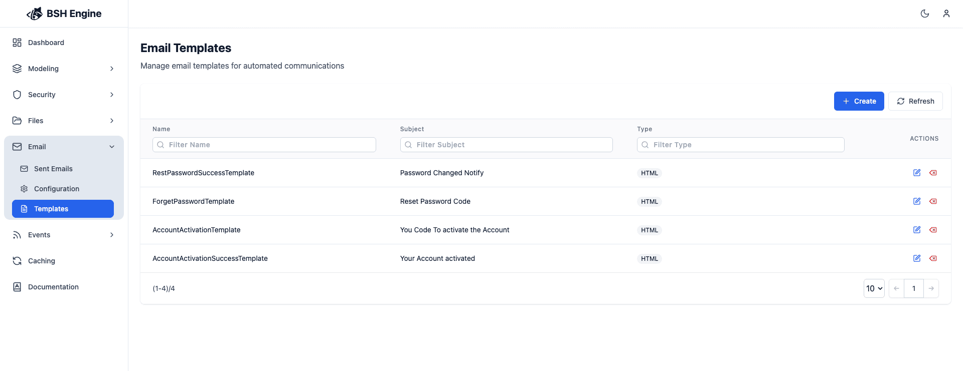 Email Templates